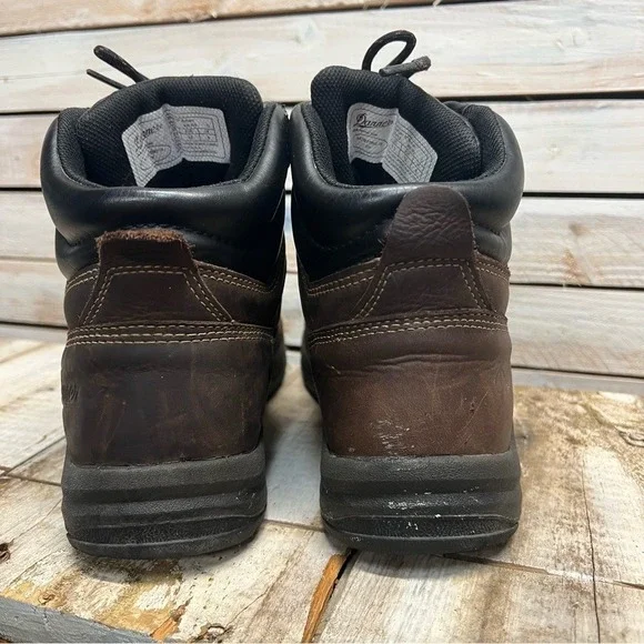 Danner Waterproof Caliper‎ 6 Brown Aluminum Toe Leather Work Boots M Sz 8.5